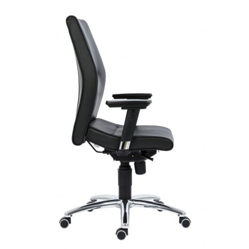 Kancelářské křeslo LEI  se středně vysokým opěrákem - nosnost 160 kg 